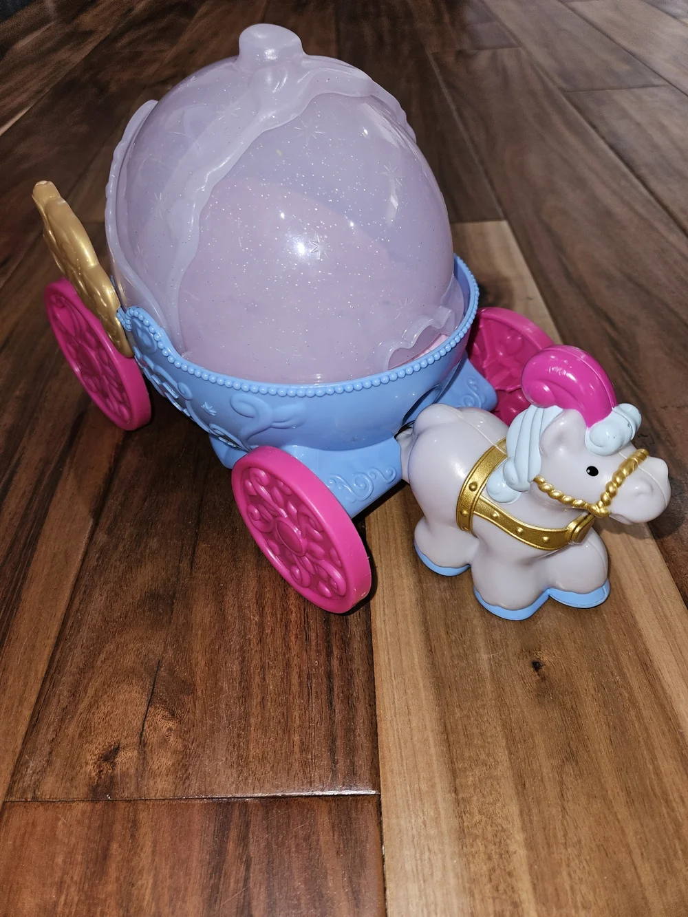 Fisher-Price Little People Musical Carriage, Fire Truck & Princess x2